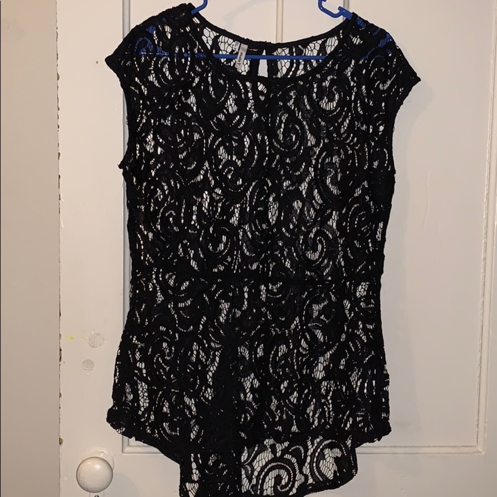 Maurices Studio Y Lace Top